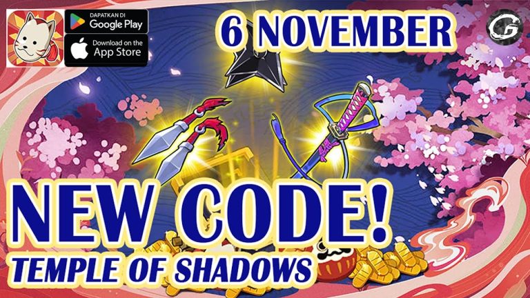 Kode Redeem Temple of Shadows Terbaru dan Cara Klaimnya